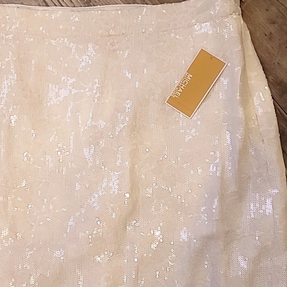 Michael Kors  Floral Sequined Skirt - Picture 4 of 5